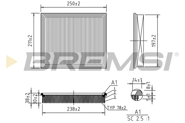 FA2075 Bremsi