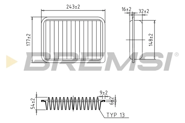 FA1024 Bremsi