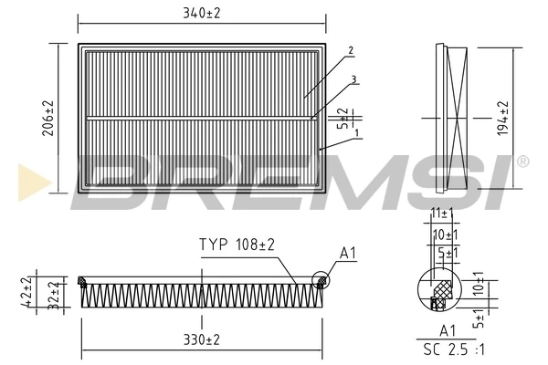 FA2165 Bremsi