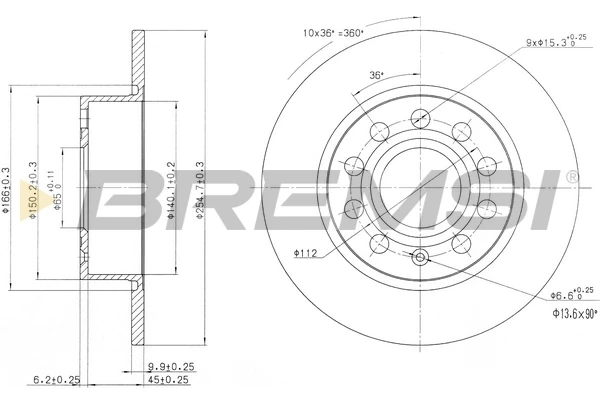 CD7224S Bremsi