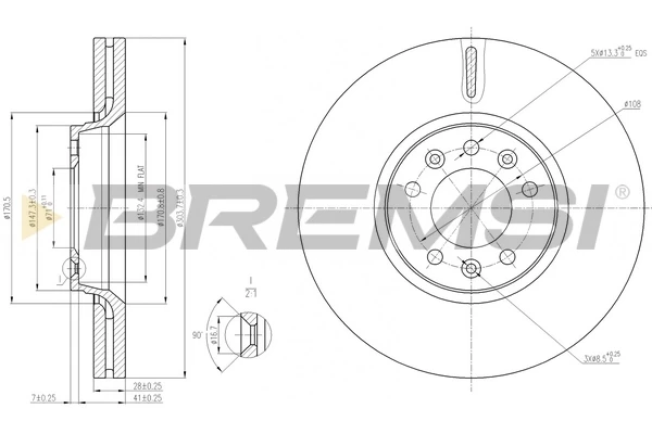 CD7615V Bremsi