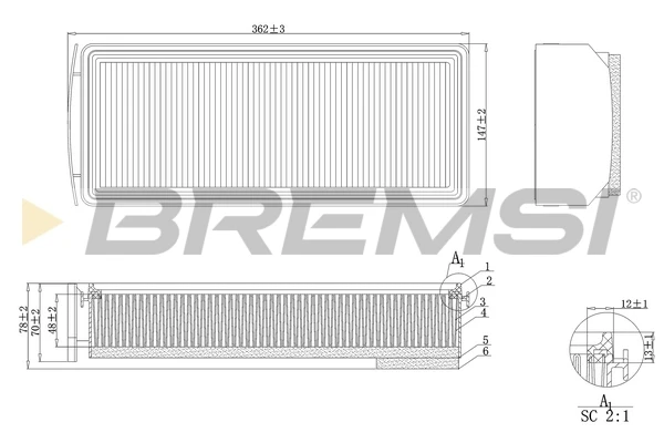 FA1205 Bremsi