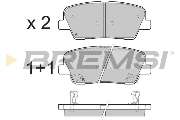 BP3435 Bremsi