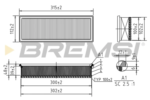 FA0210 Bremsi