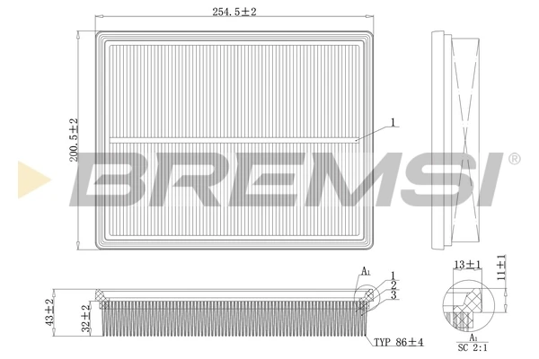 FA1188 Bremsi