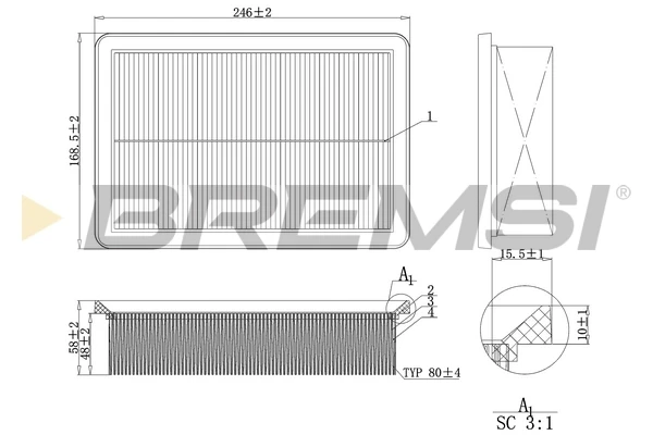 FA1227 Bremsi