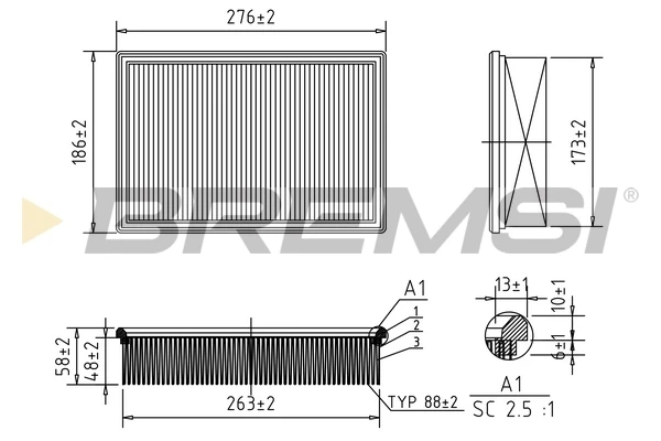 FA2154 Bremsi