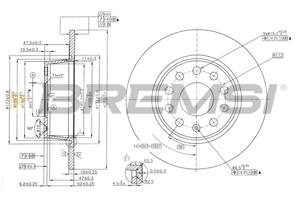 CD7328S Bremsi