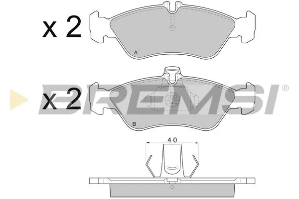 BP2689 Bremsi