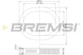 FA2080 Bremsi