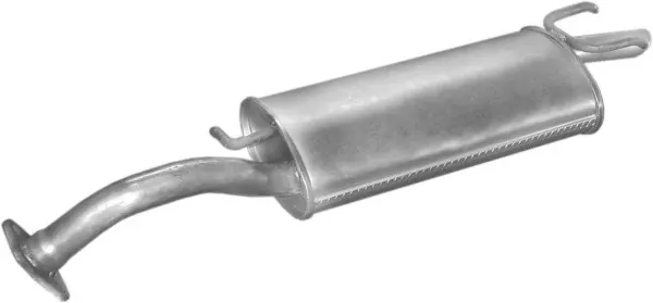 Silenciador, parte traseira Toyota Corolla E8