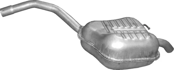 Silenciador, parte traseira 0814 Polmostrow