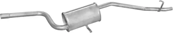 Silenciador, parte traseira Fiat Uno 146A