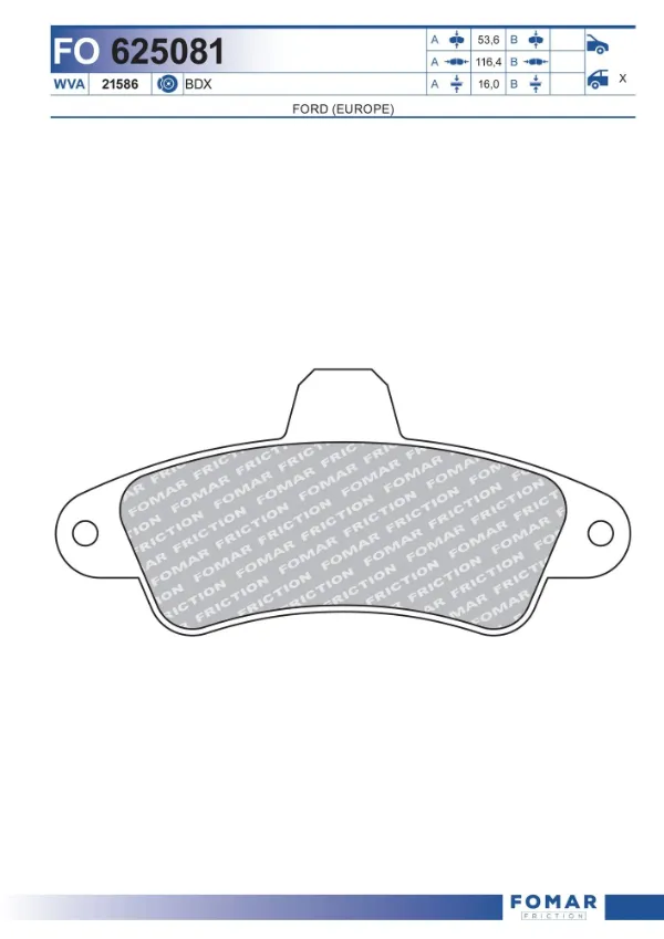 FO625081 Fomar Roulunds