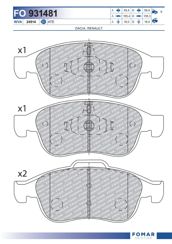 FO931481 Fomar Roulunds