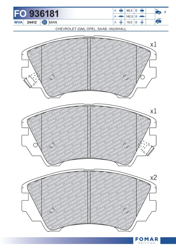 FO936181 Fomar Roulunds