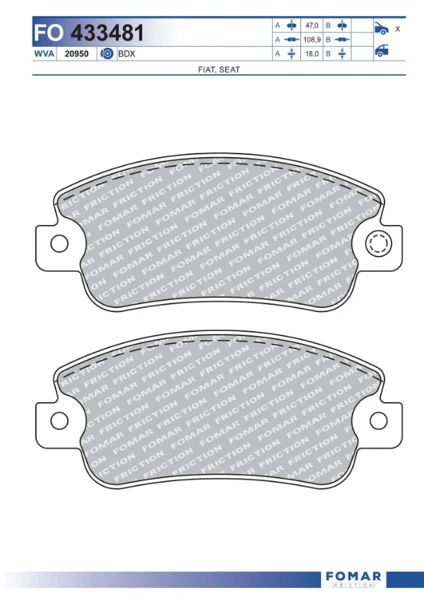 FO433481 Fomar Roulunds