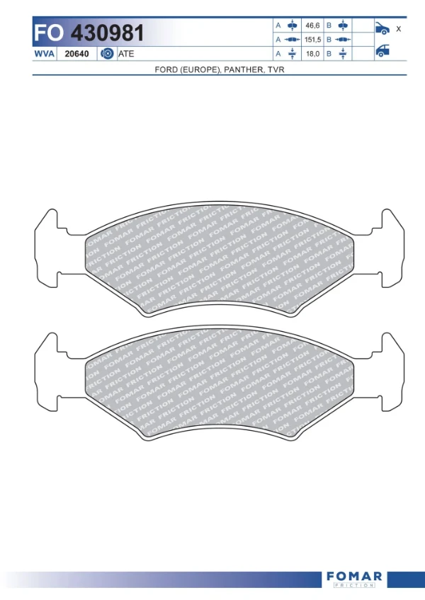 FO430981 Fomar Roulunds
