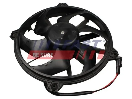 Ventilador elétrico de esfriamento montado (motor + roda de aletas) esquerdo para Peugeot 807  E