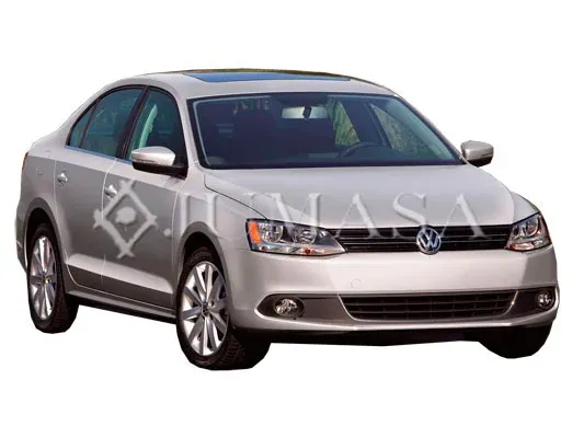 Pára-choque dianteiro Volkswagen Jetta 6 162, 163, AV3, AV2, AY2, AY3