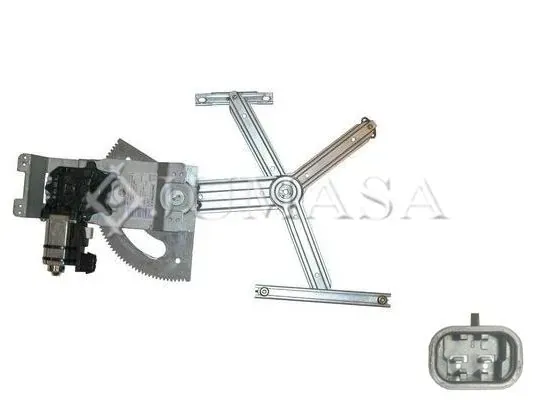Mecanismo de acionamento de vidro da porta dianteira direita Opel Astra F