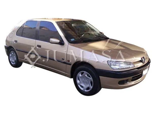 7136F6 Peugeot/Citroen guarda-barras direito do pára-lama dianteiro