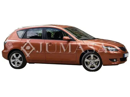 Compre Mecanismo de acionamento de vidro da porta dianteira esquerda Mazda 3  BK12