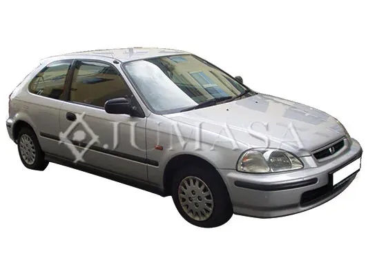 Grelha do radiador Honda Civic VI