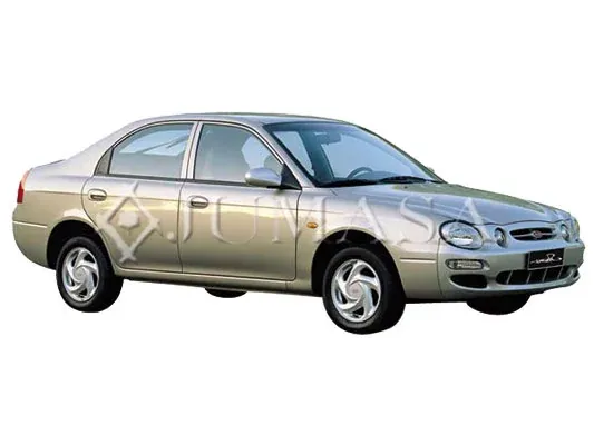 Guarda-barras direito do pára-lama dianteiro KIA Cerato I