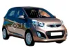 Mecanismo de acionamento de vidro da porta dianteira esquerda KIA Picanto II