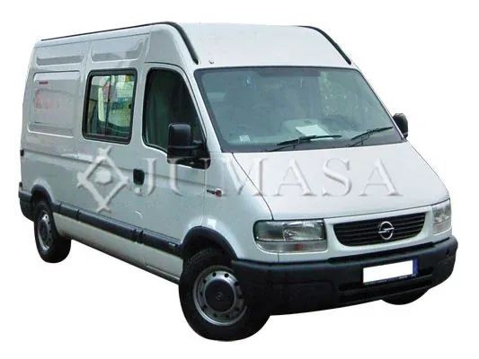 Suporte esquerdo do radiador (painel de montagem de fixação das luzes) 7751706522 Renault (RVI)