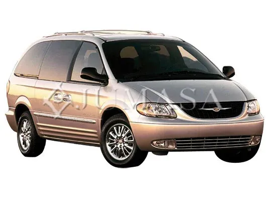 Guarda-barras direito do pára-lama dianteiro Chrysler Voyager GRAND