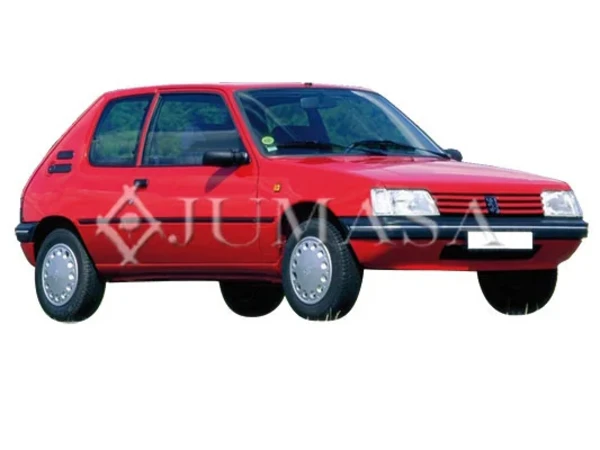 Mecanismo de acionamento de vidro da porta dianteira esquerda para Peugeot 205 (741A, C)