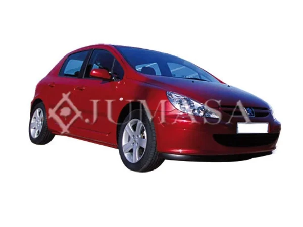 Luz esquerda para Peugeot 307 (3H)