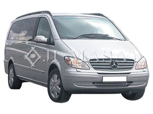 Proteção de motor, de panela (da seção de motor) para Mercedes Vito II 639