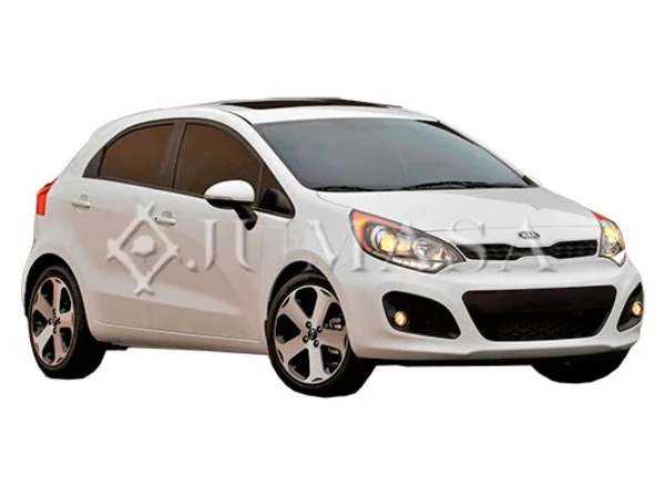 Guarda-barras direito do pára-lama dianteiro para KIA Rio (UB)