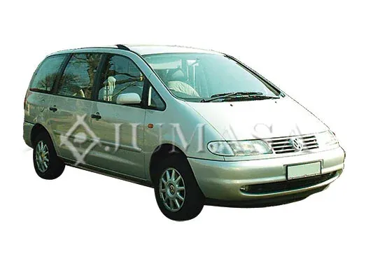 Reforçador do pára-choque dianteiro Ford Galaxy I VX