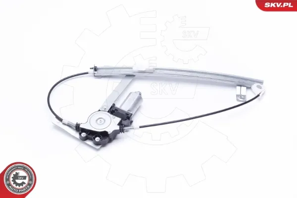 Mecanismo de acionamento de vidro da porta dianteira direita Fiat Uno 146A