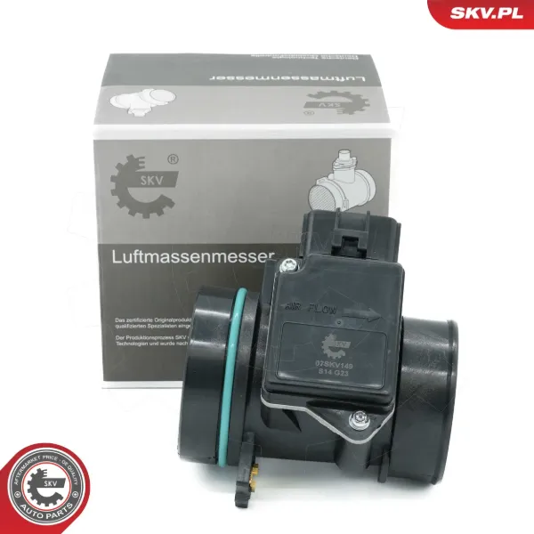 Sensor de fluxo (consumo) de ar, medidor de consumo M.A.F. - (Mass Airflow) 07SKV149 SKV