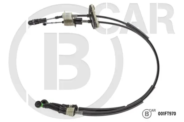 Cabo de mudança duplo 001FT970 B CAR