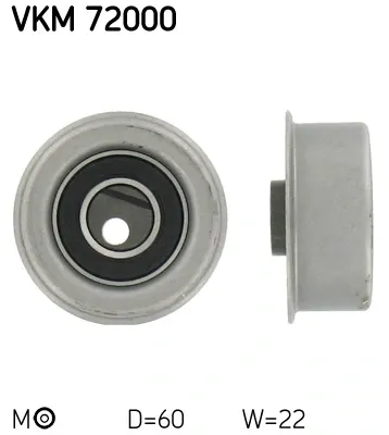 Rolo de reguladora de tensão da correia do mecanismo de distribuição de gás Nissan Sunny 2 N13