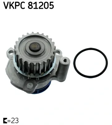 Bomba de água (bomba) de esfriamento VKPC81205 SKF