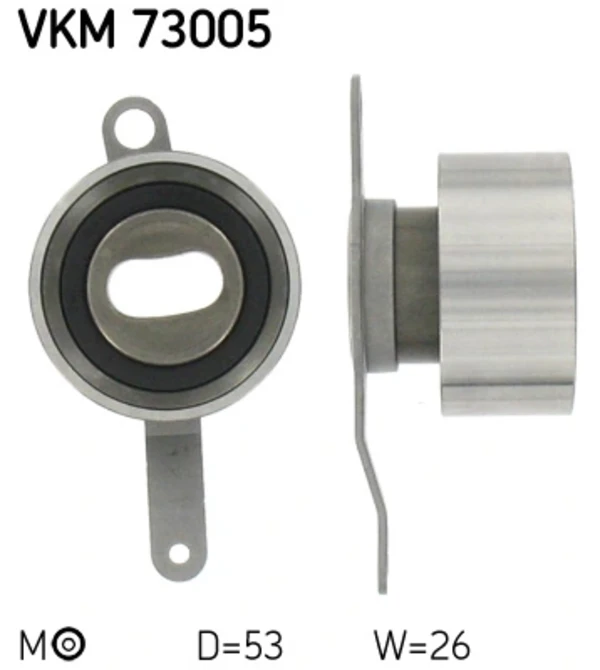 VKM73005 SKF rolo de reguladora de tensão da correia do mecanismo de distribuição de gás