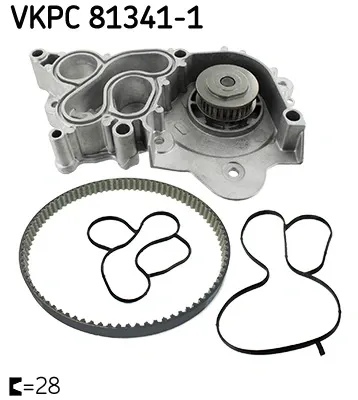 Bomba de água (bomba) de esfriamento Skoda Octavia 5E5, 5E6