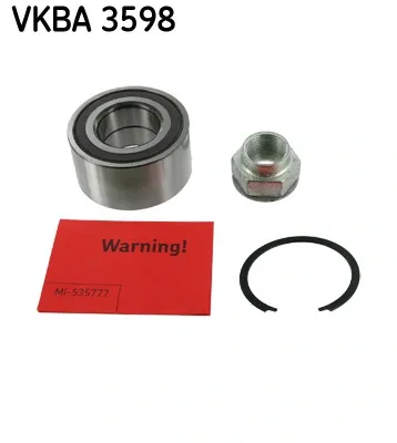 Rolamento de cubo dianteiro VKBA3598 SKF