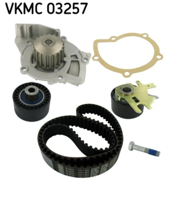 VKMC 03257 SKF correia do mecanismo de distribuição de gás, kit