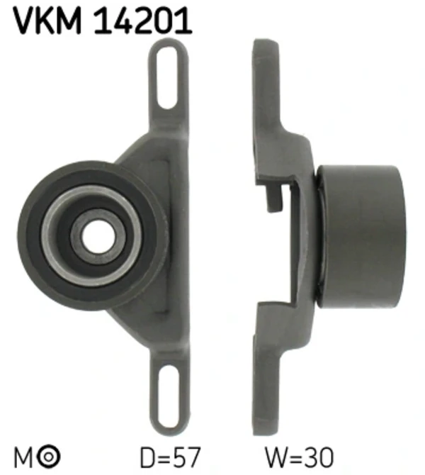 VKM 14201 SKF rolo de reguladora de tensão da correia do mecanismo de distribuição de gás