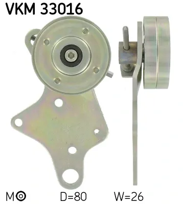 Rolo de reguladora de tensão da correia de transmissão VKM33016 SKF