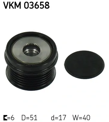 Polia do gerador Ford Kuga 2 CBS