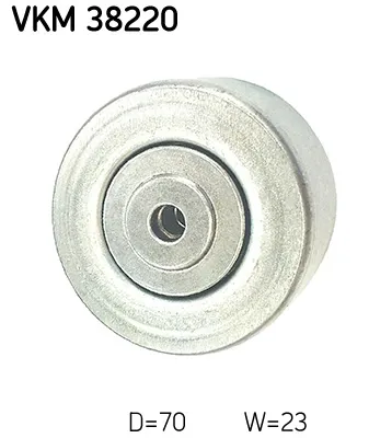 Rolo de reguladora de tensão da correia de transmissão VKM38220 SKF